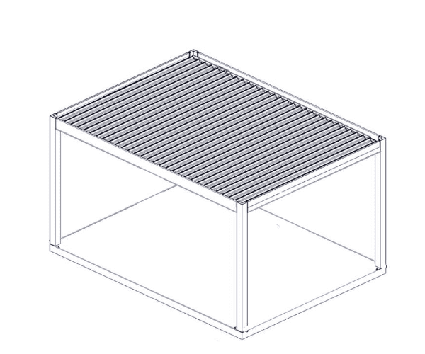 Freistehende Montage