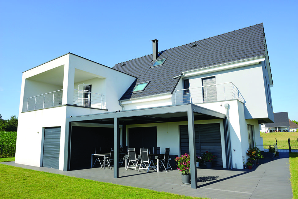 Brustor® Terrassenüberdachung; Bild: © Brustor