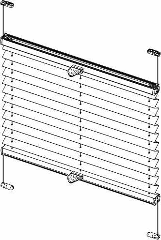 Plissee Ecoline System VS2
