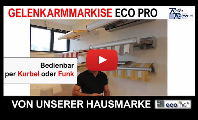 Youtube Film Vorschaubild - Markise Eco Pro