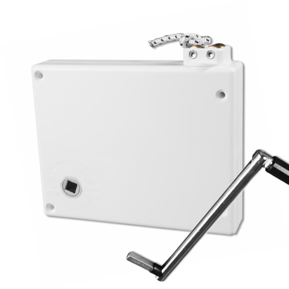 Kurbelwickler mit Schnur