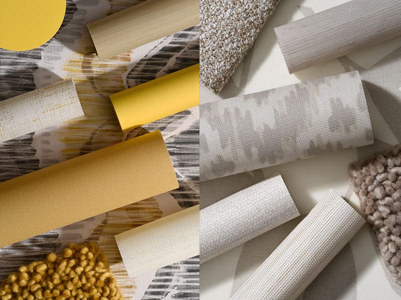 Helle muster und Stoffe