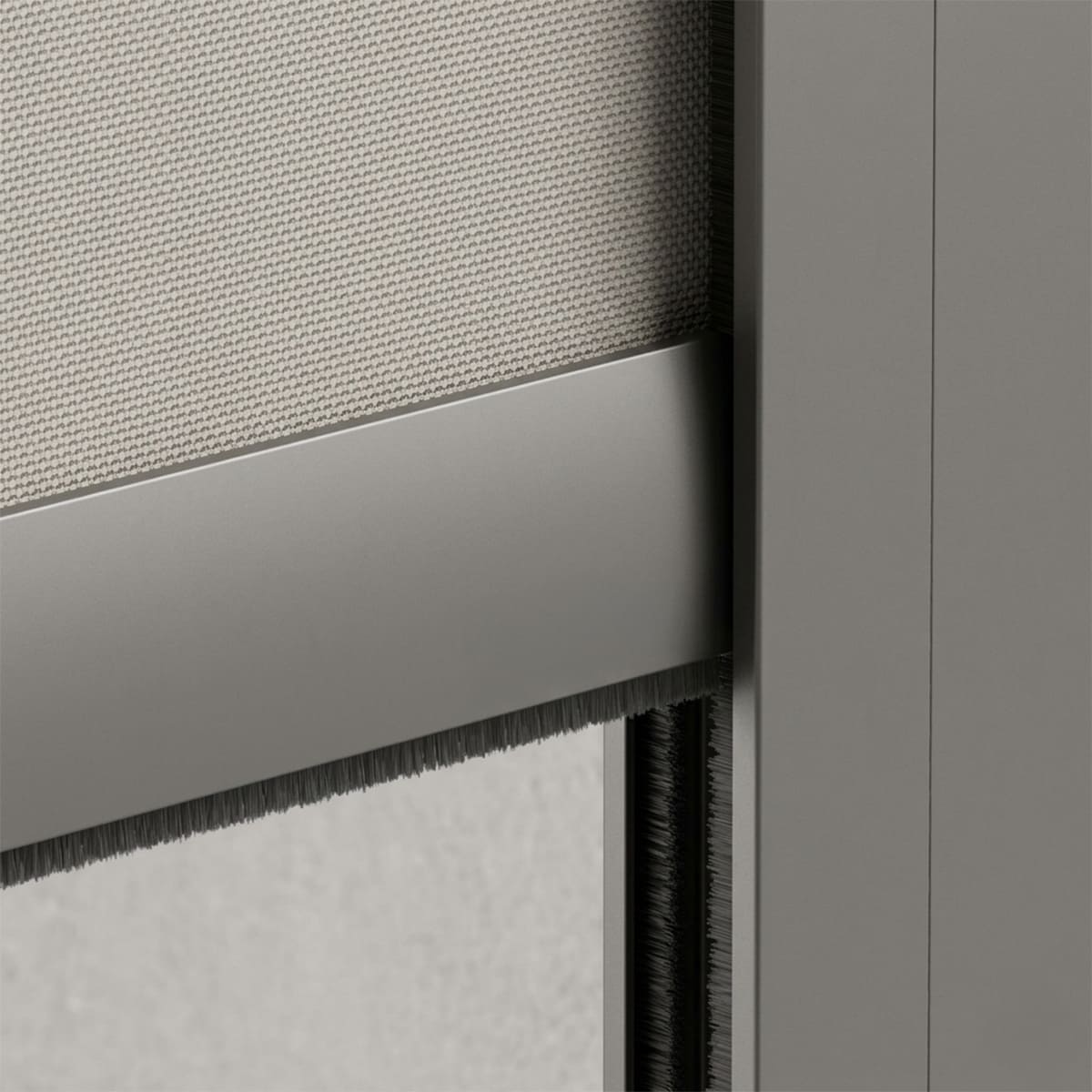 Verdunkelungsrollos mit V Profil