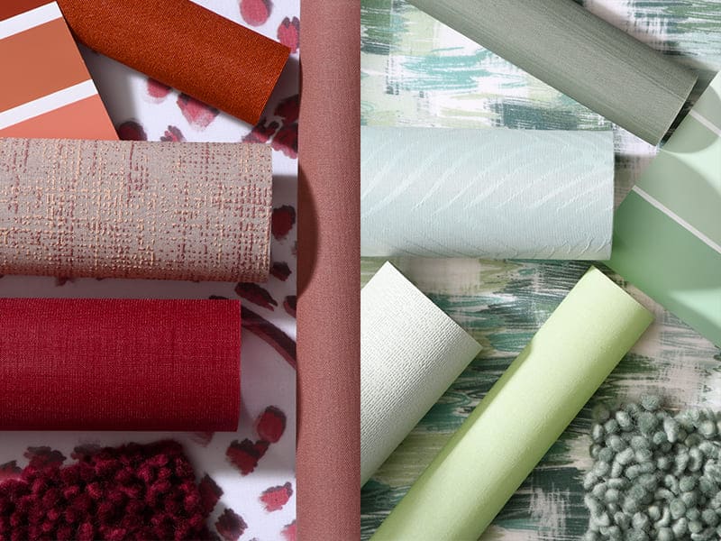 Vielfalt der Musterstoffe