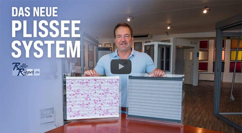 Youtube Film Vorschaubild - Neue Plissee Technik Cosiflor 2021